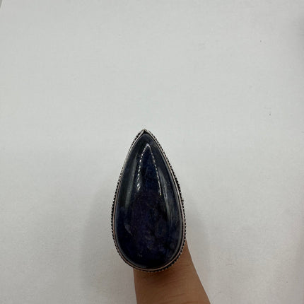 Vintage Blue Lapis Lazuli Cocktail Ring