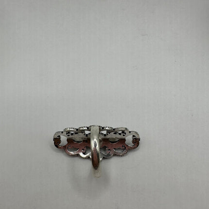 Vintage Rainbow Moonstone Ring Band - Antique Style Design
