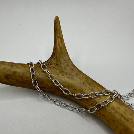 Vintage Chain Sterling Silver Necklace