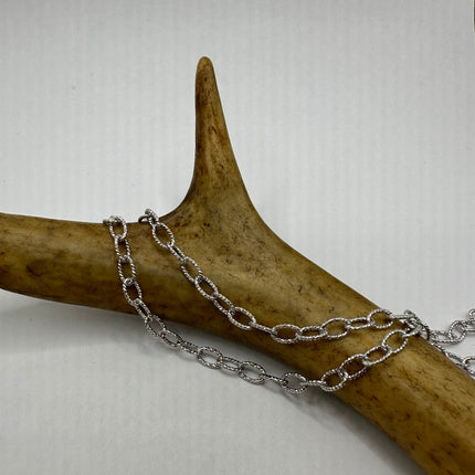 Vintage Chain Sterling Silver Necklace