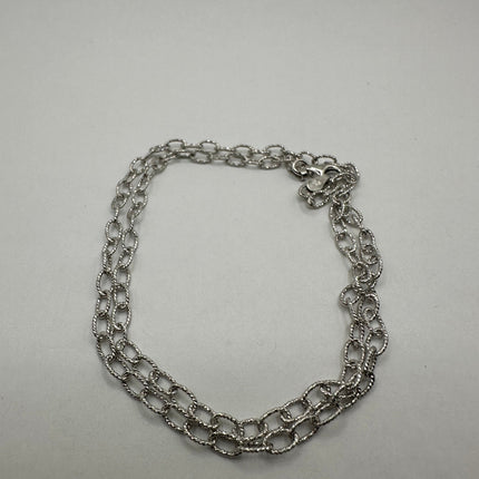 Vintage Chain Sterling Silver Necklace