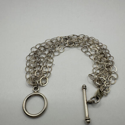 Vintage Mesh Bracelet 925 Sterling Silver