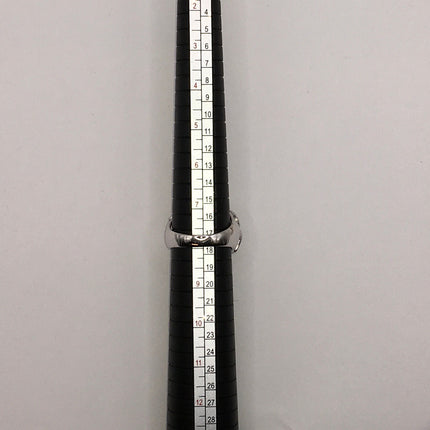 Vintage Crystal Cocktail Ring 925 Sterling Silver