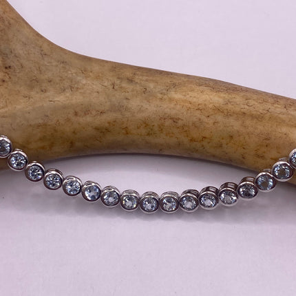 Vintage Silver Tennis Bracelet