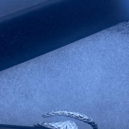 Vintage Tiny Silver Snake Ring | 925 Sterling Silver | Wedding Ring Thumb Band | Unique Serpent Ring | Free US Shipping!