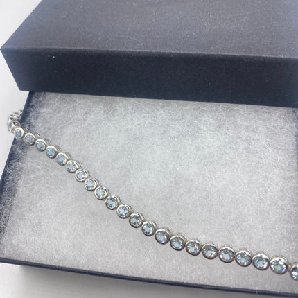 Vintage Silver Tennis Bracelet