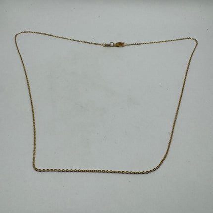Vintage Gold Filled Necklace Link Chain Necklace for Him for Her or for Anyone