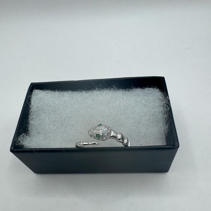 Vintage Tiny Silver Snake Ring | 925 Sterling Silver | Wedding Ring Thumb Band | Unique Serpent Ring | Free US Shipping!