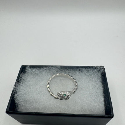 Vintage Tiny Silver Snake Ring | 925 Sterling Silver | Wedding Ring Thumb Band | Unique Serpent Ring | Free US Shipping!