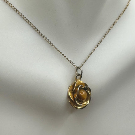 Vintage Tiny Gold Charm Necklace |Tigers Eye Gemstone Dainty Gold 925 Sterling Silver Chain Necklace | Minimalist Style Crystal