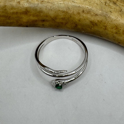Vintage Snake Ring | 925 Sterling Silver Band | Unique Gift or Statement Serpent Ring