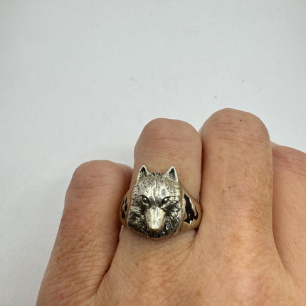 Vintage Tiny Silver Wolf Ring | 925 Sterling Silver - Unique Treasure - Free US Shipping!