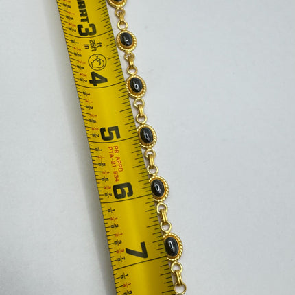 Vintage Gold Green Austrian CrystalTennis Bracelet 14k Gold Filled Bezel Minimal Simple Stacking Layered Everyday Bracelet