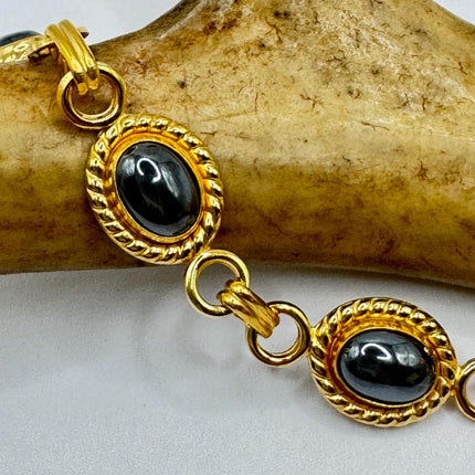 Vintage Gold Green Austrian CrystalTennis Bracelet 14k Gold Filled Bezel Minimal Simple Stacking Layered Everyday Bracelet