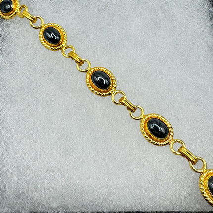 Vintage Gold Green Austrian CrystalTennis Bracelet 14k Gold Filled Bezel Minimal Simple Stacking Layered Everyday Bracelet
