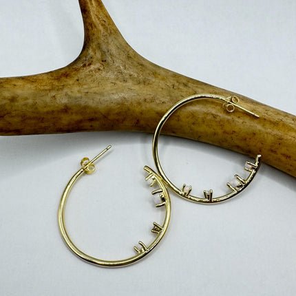 Vintage Gold Earrings