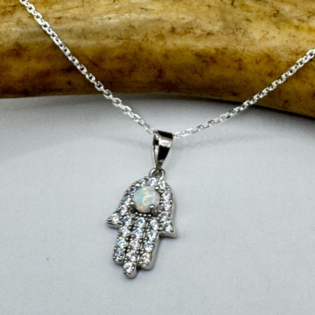 Vintage Silver Charm Necklace