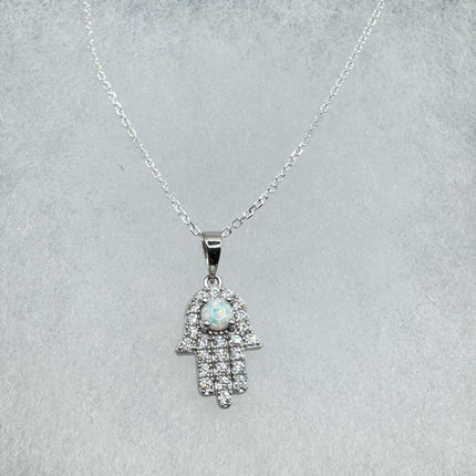 Vintage Silver Charm Necklace