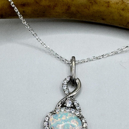 Vintage Silver Charm Necklace