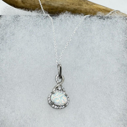 Vintage Silver Charm Necklace