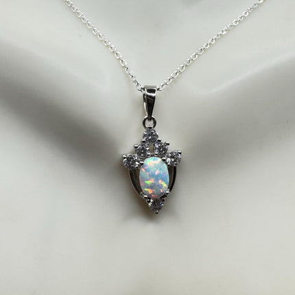 Vintage Silver Charm Necklace