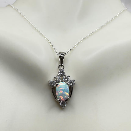 Vintage Silver Charm Necklace