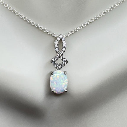 Vintage Silver Charm Necklace
