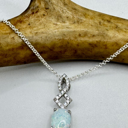 Vintage Silver Charm Necklace