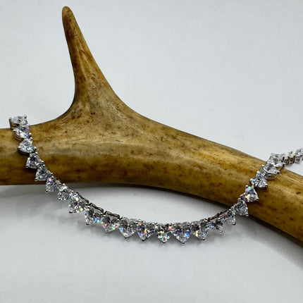 Vintage Silver Tennis Bracelet