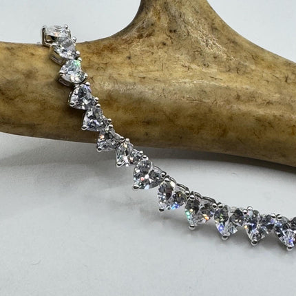 Vintage Silver Tennis Bracelet