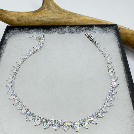 Vintage Silver Tennis Bracelet