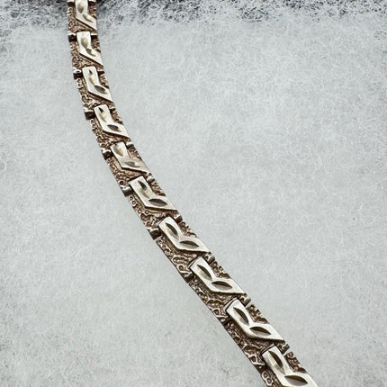 Vintage Mesh Bracelet 925 Sterling Silver
