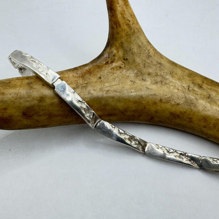 Vintage Mesh Bracelet 925 Sterling Silver