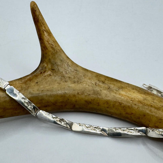 Vintage Mesh Bracelet 925 Sterling Silver