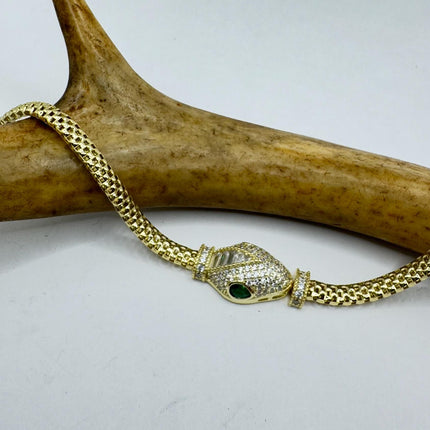 Vintage Snake Serpent Bracelet