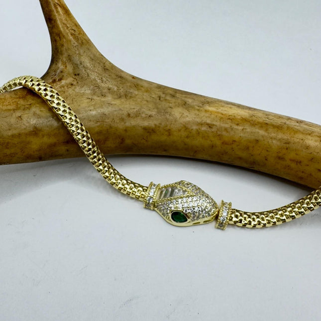 Vintage Snake Serpent Bracelet