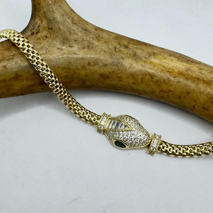 Vintage Snake Serpent Bracelet