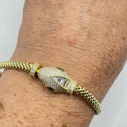 Vintage Snake Serpent Bracelet