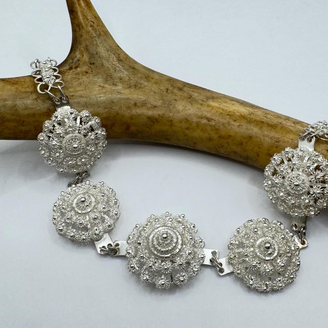 Vintage Flower Bracelet