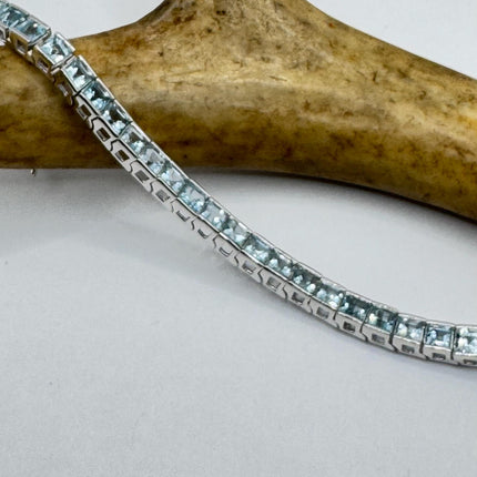 Vintage Silver Tennis Bracelet