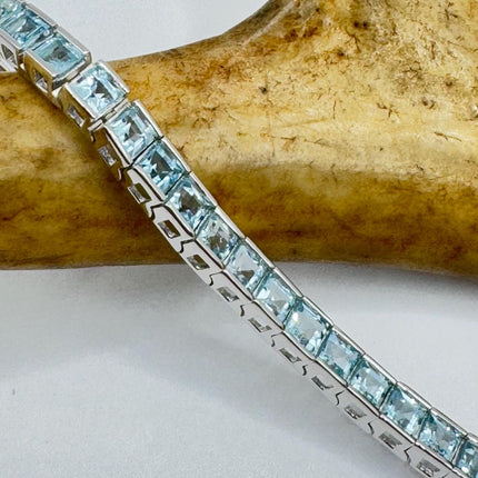 Vintage Silver Tennis Bracelet