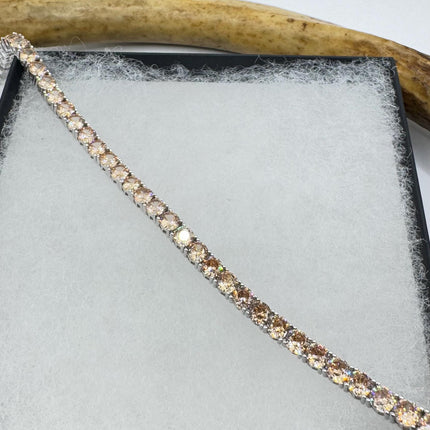 Vintage Silver Tennis Bracelet