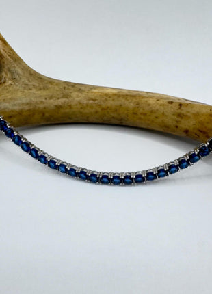 Vintage Silver Tennis Bracelet