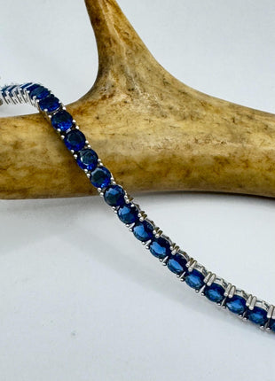 Vintage Silver Tennis Bracelet