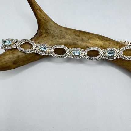 Vintage Silver Tennis Bracelet