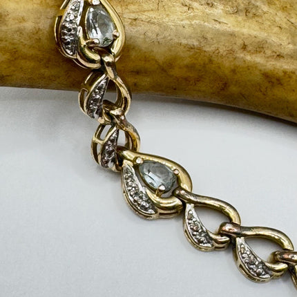 Vintage Silver Tennis Bracelet