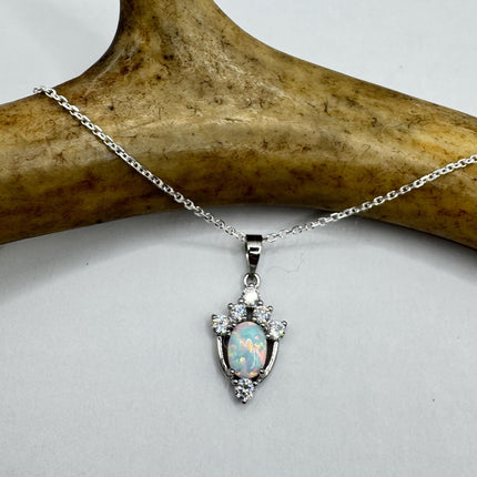 Vintage Silver Charm Necklace