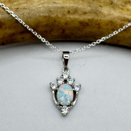 Vintage Silver Charm Necklace