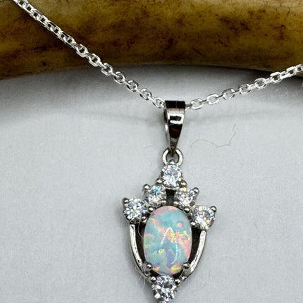Vintage Silver Charm Necklace