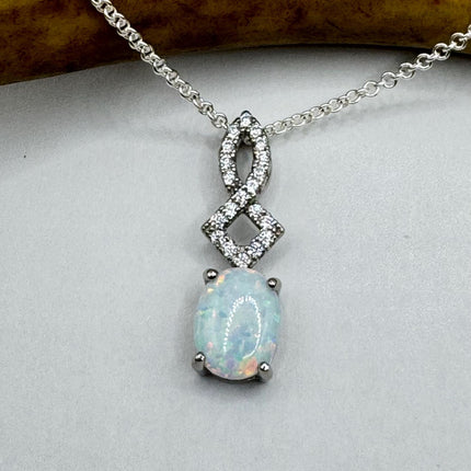 Vintage Silver Charm Necklace